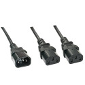 Lindy 1M C14 To 2 X Iec C13 Reference: W128370965