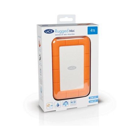 LACIE Rugged Mini 2,5 2TB USB 3.0 Référence: 9000298