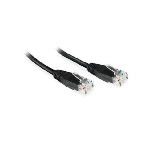 MicroConnect U/UTP CAT6 0.25M Black PVC Reference: W125639731