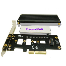 CoreParts M.2/NVME (NGFF) SSD to PCIe Référence: MSPCIEM2