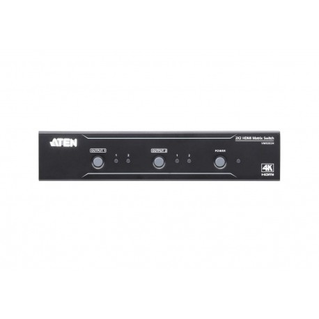 Aten 2x2 4K HDMI Matrix Switch Référence: VM0202H-AT-G