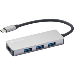 Sandberg USB-C Hub 1xUSB3.0+3x2.0 SAVER Reference: 336-32