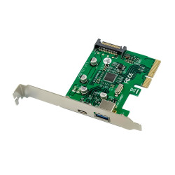 MicroConnect 1 x USB 3.1 Type C+A, PCIe Référence: MC-PCIE-ASM1142-CA