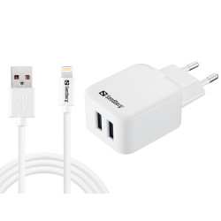 Sandberg AC Charger EU Lightning 2.4A Reference: 441-03