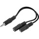 Sandberg MiniJack Splitter 1-~2 Reference: 502-16