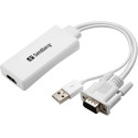 Sandberg VGA+Audio to HDMI Converter Reference: 508-78