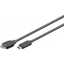MicroConnect USB-C to USB3.0 Micro B 1M Reference: USB3.1CAMIB3.01