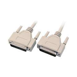 MicroConnect DB25-DB25 10m M/M, Beige Reference: PRIGG10