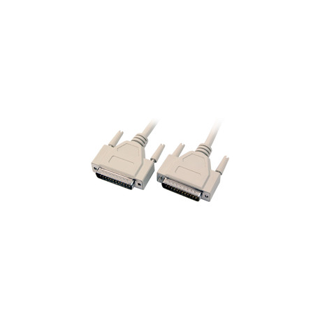 MicroConnect DB25-DB25 10m M/M, Beige Reference: PRIGG10