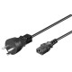 MicroConnect Power Cord DK EDB to C13 1.8m Référence: PE120418