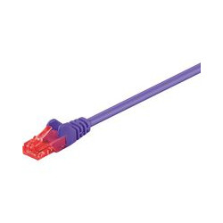 MicroConnect U/UTP CAT6 0.5M Purple LSZH Reference: UTP6005P