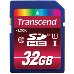 Transcend SDHC UHS-I 32GB Class 10 Reference: TS32GSDHC10U1