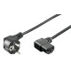 MicroConnect Power Cord CEE 7/7 - C13 1m Reference: W126990366