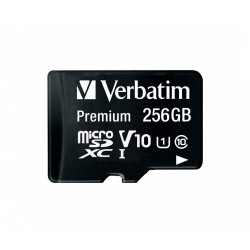 Verbatim MICRO SDXC PREMIUM UHS-I 256GB Reference: W125743309