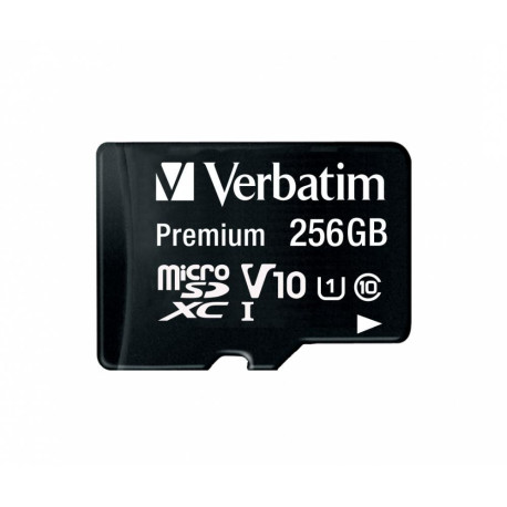 Verbatim MICRO SDXC PREMIUM UHS-I 256GB Reference: W125743309