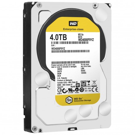 Western Digital 4TB 7200RPM 6GB/s 3.5 HDD Reference: WD4000F9YZ