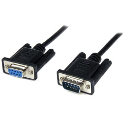 StarTech.com 2M BLACK DB9 MODEM CABLE Reference: SCNM9FM2MBK