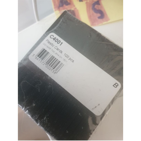 Evolis 100 Cards C4001 Black Matt Reference: W126948702