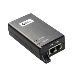 MicroConnect 30W 802.3af/at PoE Injector UK Reference: POEINJ-30W-UK