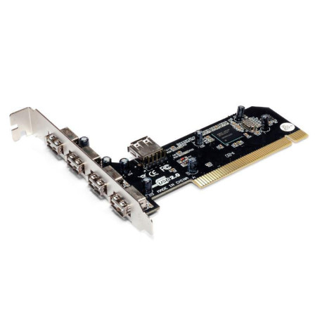 MicroConnect 4 + 1 Port USB 2.0 PCI Card Reference: MC-USB-NEC2.0