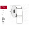 Capture Label 100x100, Core 25, Reference: CA-LB3001