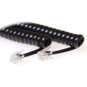 MicroConnect RJ10-RJ10 4M M/M Black Reference: MPK10400