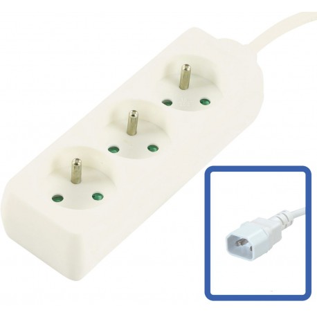 LOGON PROFESSIONAL POWER EXTENSION STRIP - 3 WAY Référence: W128318527