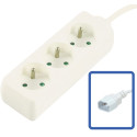LOGON PROFESSIONAL POWER EXTENSION STRIP - 3 WAY Référence: W128318527