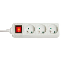 Lindy 3-Way French Schuko Mains Reference: W128457685