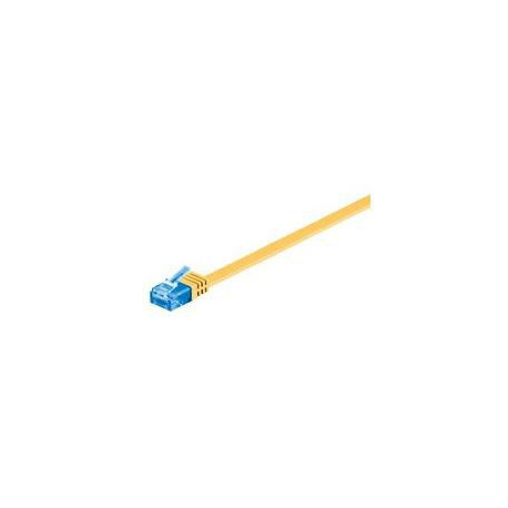 MicroConnect U/UTP CAT6A 3M Yellow Flat Reference: V-UTP6A03Y-FLAT