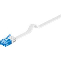 MicroConnect U/UTP CAT6A 10M White Flat Reference: V-UTP6A10W-FLAT