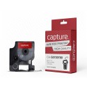 Capture 6mm x 7m Black on White Tape Reference: W127032257