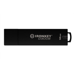 Kingston 16GB D300S AES 256 XTS Enc USB Référence: IKD300S/16GB