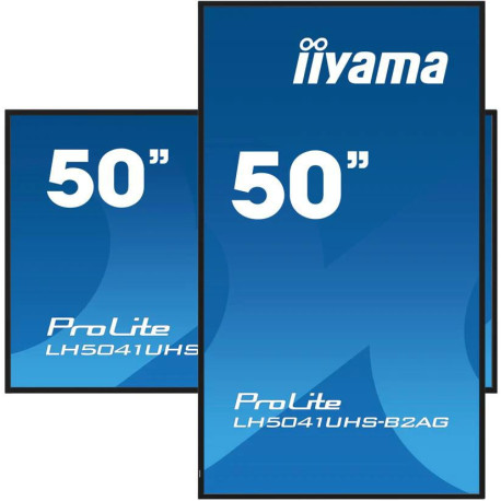 iiyama 50 3840x2160, 4K UHD VA panel Reference: W128882650