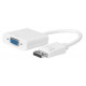 MicroConnect Displayport-VGA M-F, 15cm Reference: DPVGA15CMW