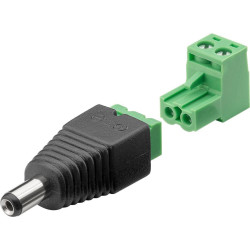 Goobay DC PLUG MALE TO REMOVABLE Référence: W128320996