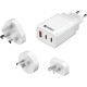 Sandberg 3in1 TravelCharger USB-C/A 65W Reference: 441-59