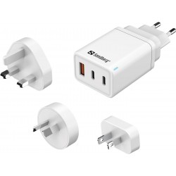 Sandberg 3in1 TravelCharger USB-C/A 65W Reference: 441-59