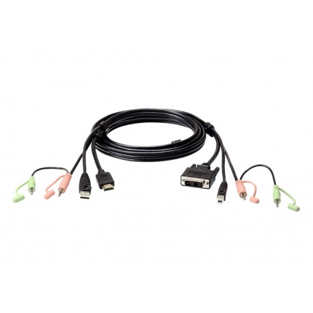 Aten 1.8m USB HDMI to Reference: 2L-7D02DH