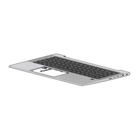 HP Top Cover W/Keyboard CP+PS BL Référence: W125927609