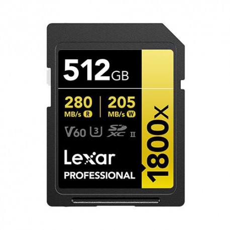 Lexar Professional 1800X 512 Gb Reference: W128826573