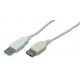 LogiLink USB A - A Ma/Fe 2.00m grey Référence: CU0010