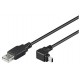 MicroConnect USB A - Mini USB Angled B 5P Référence: USBAMB52A