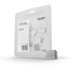 Lindy USB Port Blocker Green 10pcs Reference: 40461