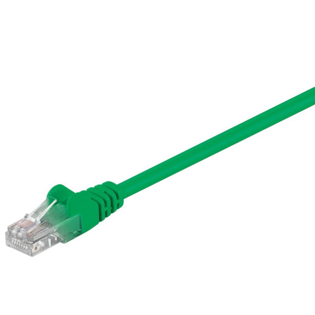 MicroConnect U/UTP CAT5e 0.25M Green PVC Reference: B-UTP50025G