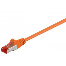 MicroConnect F/UTP CAT6 0.25m Orange PVC Reference: B-FTP60025O
