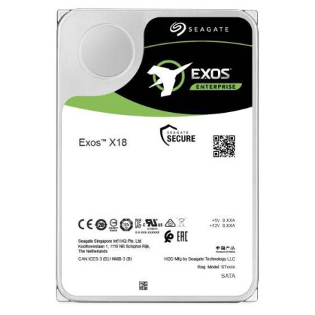 Seagate Exos X18 12TB HDD SATA Reference: W126825220