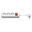 MicroConnect 3-way Schuko Socket 5m on/off Reference: W126641961