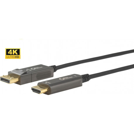 MicroConnect Premium Optic DP - HDMI Cable Reference: DP-HDMI-3000V1.4OP