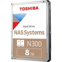 Toshiba N300 NAS HARD DRIVE 8TB BULK Référence: W128202197